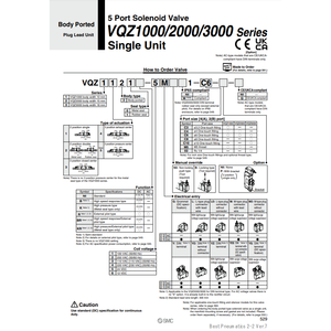 Électrovanne pneumatique SMC VQZ3121B-5YZ1-02 pièces pneumatiques - Product Image 3
