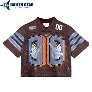 Camiseta de Fútbol de Malla Transpirable de Poliéster de Secado Rápido con Estampado por Sublimación Personalizada con Nombre de Equipo y Nombre de Jugador, Unisex, para Primavera - Product Image 4