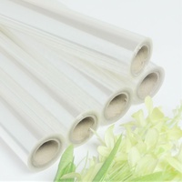 Papier BOPP transparent avec revêtement résineux simple face, imperméable, jetable, alimentaire, recyclable, compatible impression héliogravure, 30/40 microns