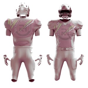 Tenue de football américain pour sports d'équipe, en tissu polyester, finition lisse, coupe confortable pour l'entraînement, les tournois et les matchs - Product Image 3