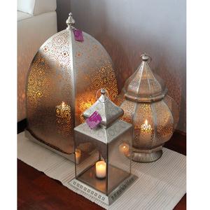 Faroles Metálicos de Alta Calidad en Color Negro con Diseño de Hojas Recortadas, Farol Decorativo Grande para Bodas, Navidad y Festivales de Luces - Product Image 4