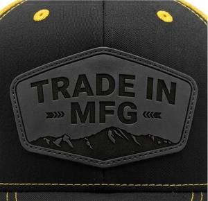 Gorra Trucker Clásica Personalizada Ajustable de 6 Paneles con Rayas, Malla, Parche de Cuero con Logotipo, Lona/Jersey, Unisex, para Adultos, Verano - Product Image 4