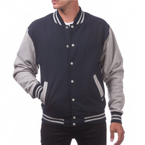Chaquetas Varsity de Invierno Personalizadas al por Mayor para Hombre, Chaqueta Letterman 100% Algodón, Impermeable, Antibacteriana, Estilo Vintage - Product Image 3