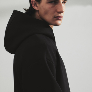 Wholesale Unisex stock 100% Cotton <b>Hoodie</b> Pullover High Quality Mens Blank Oversized <b>Fleece</b> <b>Hoodie</b> - Product Image 1