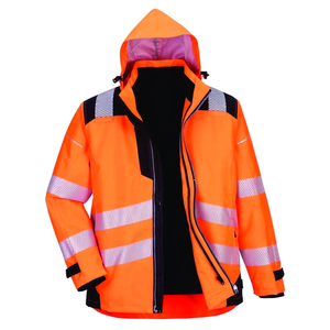 Veste de travail haute visibilité réfléchissante pour le personnel d'entrepôt, les équipes de construction, la sécurité routière et les opérations sur le terrain - Product Image 6