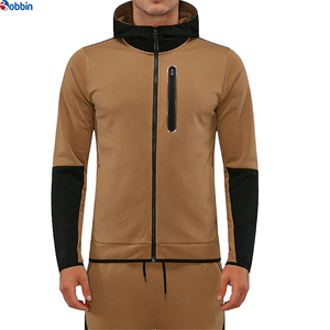 Ensemble de survêtement pour homme, tendance, vêtements pour homme, jogging, sport, 2 pièces, pantalon, 100% coton, costume personnalisé de haute qualité, survêtement pour homme - Product Image 4