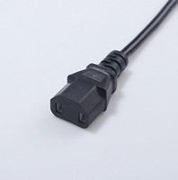 Cable de Alimentación con Enchufe Europeo Schuko Tipo-C IEC C13, 220V 10A, Compatible con Electrodomésticos en Tailandia como Televisores, Impresoras y Ollas Arroceras