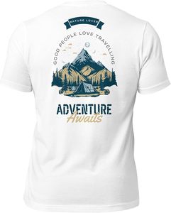 เสื้อยืดผ้าฝ้ายพิมพ์ลายกราฟิกแบบยั่งยืน เป็นมิตรกับสิ่งแวดล้อม แขนสั้น ใส่สบาย น้ำหนักเบา เหมาะสำหรับฤดูใบไม้ผลิและฤดูร้อน - Product Image 1