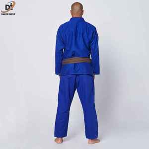 High Quality Plain Polyester/Cotton Karate Gi for Men Adults - Product Image 3