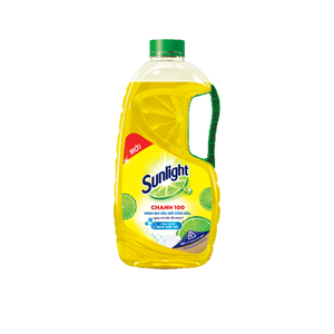 Liquide vaisselle Sunlight au citron 1,5L, écologique, parfum citron vert, avec un ingrédient actif élevé pour une utilisation en cuisine - Product Image 1