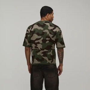 T-shirt décontracté streetwear pour homme, coupe classique, 220g, respirant, conception personnalisée, directement de l'usine OEM - Product Image 3