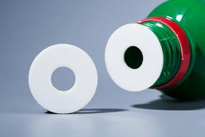 SAM LAN Service OEM – Joint de sécurité découpé en deux parties en feuille d'aluminium/composite thermoscellable pour bouteilles, couvercles et fermetures PS - Product Image 5