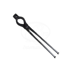 Heavy V-Bit Bolt Tongs Steel 16 Inch Professional Blacksmith Forging and Farrier <b>Tool</b> - Product Image 1