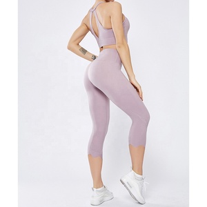 <b>Women</b> Seamless Yoga <b>Pants</b> Sports Fitness Compression Active Wear Scrunch Butt New Arrival <b>Black</b> Sportswear Leggings 2025 - Product Image 1