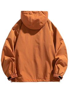 Vêtement d'extérieur décontracté unisexe léger, hiver, 100% coton, sweat à capuche, veste coupe-vent, taille XS, vêtements d'extérieur, 2026 - Product Image 6