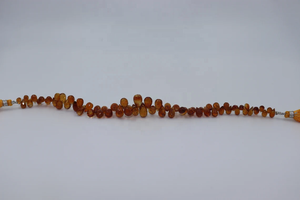 AAA+ Citrine Faceted <b>Stone</b> <b>Beads</b> Dark Deep Color Drops Shape <b>Beads</b> Strand Faceted Citrine Drops Strand - Product Image 5