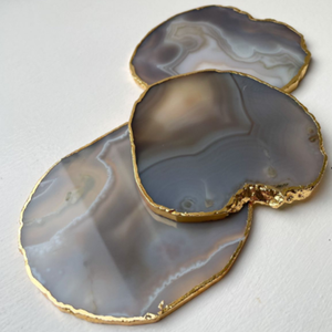 Luxury Round Resin Eco-Friendly <b>Non</b>-Toxic Drink Coasters <b>Non</b> <b>Slip</b> Black White Swirl Cup Pads - Product Image 6