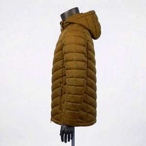 Oversized Plus Size Winter Puff Thick Warm <b>Men's</b> Custom Logo Bubble Clothes <b>Men</b> <b>Lightweight</b> Solid Color Puffer <b>Jackets</b> - Product Image 2