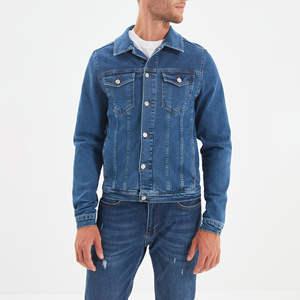 Veste en jean unisexe NESTA SPORTS très demandée, style décontracté urbain, construction robuste, idéale pour le quotidien et la distribution en gros de la mode - Product Image 1