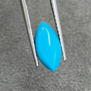 Turquoise naturelle de haute qualité, cabochon marquise 6x3 mm, pierre précieuse en vrac pour la création de bijoux faits main, vente en gros de pierres précieuses - Product Image 4