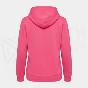 เสื้อฮู้ดดี้ทรงหลวมสำหรับผู้หญิง ODM OEM ผ้าฝ้ายเนื้อหนานุ่ม คุณภาพพรีเมียม เสื้อพูลโอเวอร์แฟชั่น - Product Image 2