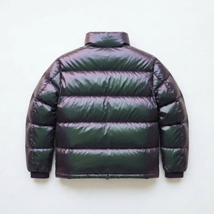 Veste à bulles pour enfants, manteau d'hiver chaud à capuche, veste d'extérieur rembourrée, veste de neige pour garçons et filles, parka matelassée coupe-vent - Product Image 2