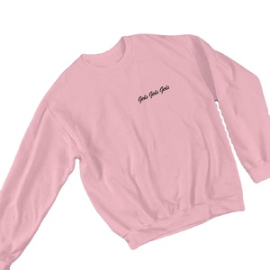 เสื้อสเวตเชิ้ตผ้าฝ้ายแท้ 100% สำหรับผู้หญิงและผู้ชาย พิมพ์ลายดิจิทัลได้ตามต้องการ ป้องกันการเป็นขุย ระบายอากาศได้ดี พร้อมโลโก้ สำหรับฤดูหนาว - Product Image 5
