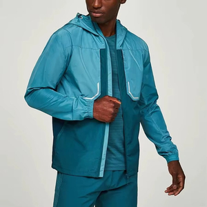 Customizable Women Nylon Men Windbreaker Tracksuit Set Zip-up Windbreaker Shorts Lightweight Windbreaker Short Set Men's - Product Image 6