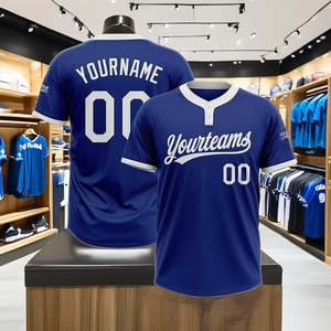 Maillots de baseball rétro unisexes pour jeunes, vêtements de sport personnalisés en gros, diverses options d'impression par sublimation, uniformes à boutons, vestes et chemises OEM - Product Image 5