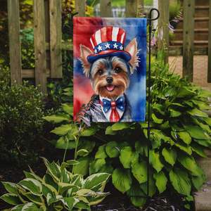 Yorkshire Terrier Patriotic American <b>Garden</b> <b>Flag</b> Multicolor Mailbox <b>Flag</b> Decorative Yard Banner for Patio Artwork Flower Beds - Product Image 2