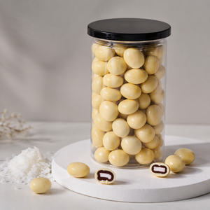 Coco Seco Cubierto con Chocolate Blanco, Venta al por Mayor con Empaque Personalizado para OEM - Product Image 3