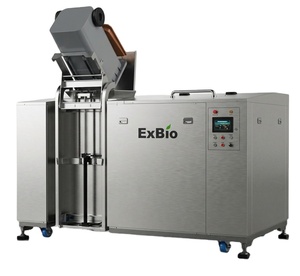 Fabricante de máquina de reciclaje de alimentos Exbio 1000kg/día Máquina de eliminación de residuos de alimentos respetuosa con el medio ambiente Máquina de compostaje de residuos de alimentos - Product Image 1