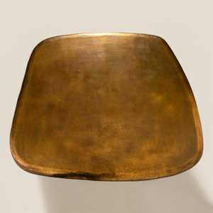 Consigue tu Mesa Consola de Estilo Moderno de Mediados de Siglo, Base de Pedestal de Madera Maciza, Muebles Hechos a Mano para Sala de Estar - Product Image 4