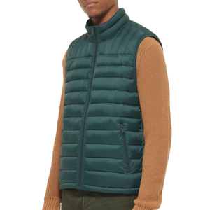 Men Windproof Puffer Vest Winter Sleeveless Jacket Quilted Warm Body <b>Warmer</b> Outdoor Casual Wear OEM Custom Logo Supplier - Product Image 4