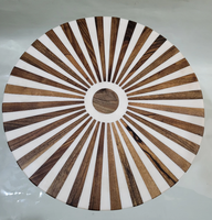 Table d'appoint en bois à base de métal de style marocain de haute qualité Design moderne pour salon chambre hôtel ou zones de loisirs