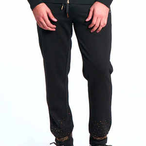 Conjunto de Sudadera con Capucha y Cremallera con Pedrería, Pantalones de Chándal Acampanados Vintage y Sudadera con Capucha para Hombre, Conjunto Deportivo Estilo Urbano con Lavado Ácido - Product Image 3