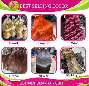 Extensiones de Cabello Humano Virgen Vietnamita Vuy Hair, Ondulado Natural, Doble Trama a Máquina, Todos los Colores, 95-100g, Listo para Permanente, Directo de Fábrica - Product Image 6