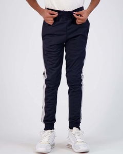 Pantalones de chándal ajustados para hombre, 100% algodón, talla a la moda, con bolsillos - Product Image 4