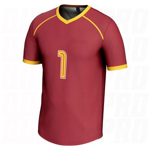 Maillot de lacrosse réversible en polyester durable, personnalisé, à manches courtes, unisexe, respirant, vêtements de sport - Product Image 2