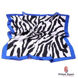 Écharpe en satin personnalisée avec logo imprimé, marque privée, fabricant OEM ODM, Nigéria, Ghana, Kenya, Congo, Sénégal, Tanzanie - Product Image 4
