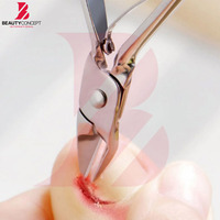 Coupe-ongles professionnels OEM personnalisés en acier inoxydable, pince à ongles ergonomique, résistante à la rouille, meilleure vente