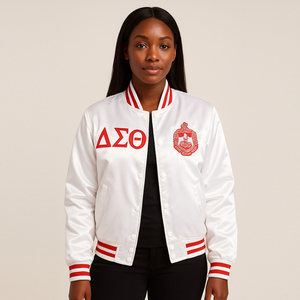 New Customized Satin Bomber <b>Jacket</b> for <b>Women</b> Casual Wear O-Neck Breathable Embroidery Reversible Eco-Friendly - Product Image 3