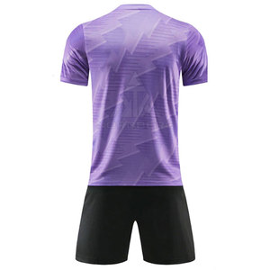 High Quality Team Wear Oversized Soccer Uniform Breathable Lightweight Durable Material Latest Design Short Sleeves OEM Service - Product Image 2