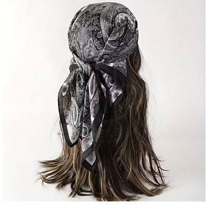 <b>Silk</b> <b>Scarf</b> Soft Printed Design For Daily Travel Party And Fashion Accessories <b>Silk</b> <b>Scarf</b> - Product Image 2