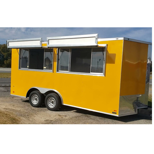 8x20 Commercial Food Van Concession Street Mobile Food Truck Cart Fast Food Trailer for Sale Europe Australia - Product Image 5