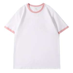 T-shirt en coton pour homme 210 g/m² blanc uni, fournisseur OMMIZ, avec t-shirts en coton fileté pour t-shirt en coton doux uni - Product Image 4