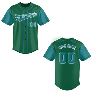 Camiseta deportiva de béisbol para hombre, tela transpirable, cierre de botones, ajuste perfecto para sesiones de gimnasio y práctica de béisbol, en venta. - Product Image 1