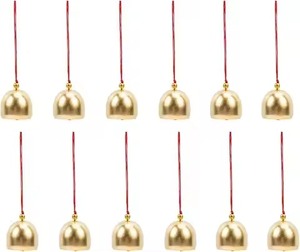 Adorno de Campana Metálica Hecha a Mano, Decoración Navideña Colgante para Decoración de Temporada - Product Image 5