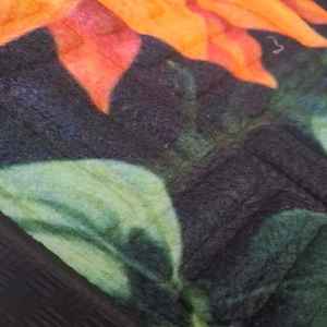 Tapis en feutre coréen blanc optique, imprimé par sublimation numérique, lavable, antidérapant, écologique, avec support en caoutchouc - Product Image 2