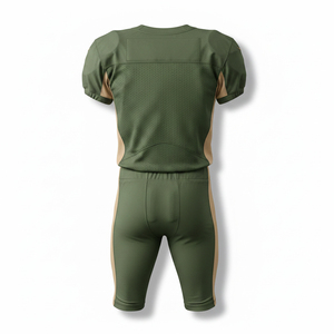Breathable American Football Uniform Wholesale Sublimated Team Clothing Anti Microbial Gridiron Jersey <b>Compression</b> Pant - Product Image 3